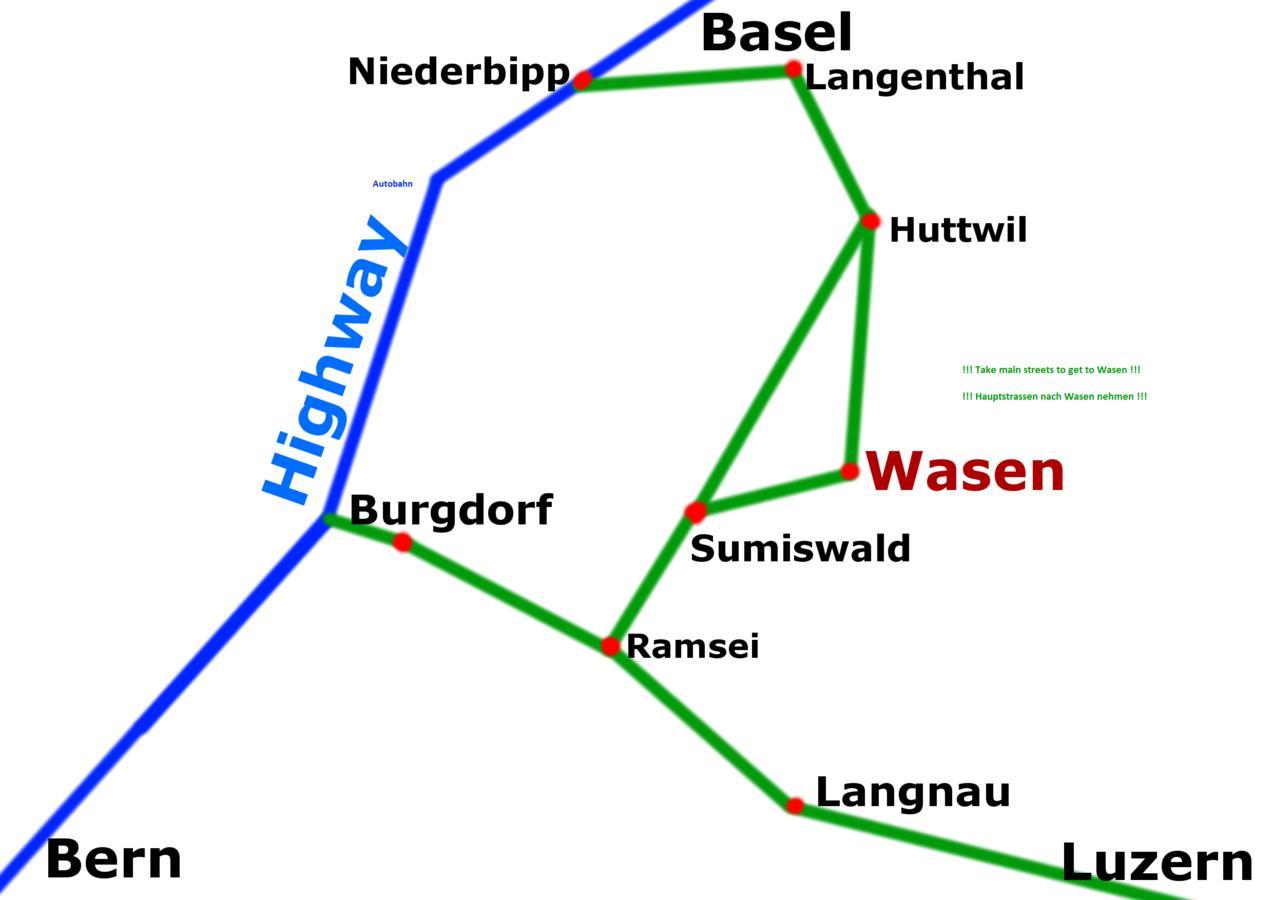 Ferienwohnung Wasen Экстерьер фото